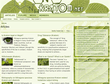 Tablet Screenshot of kratom.net