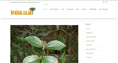 Desktop Screenshot of kratom.co.uk