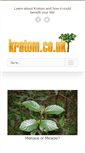 Mobile Screenshot of kratom.co.uk